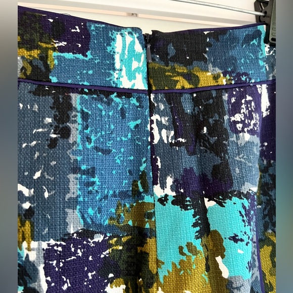 ANTHROPOLOGIE Tabitha Printed Brunch Pencil Skirt, Size 4 - Picture 9 of 12